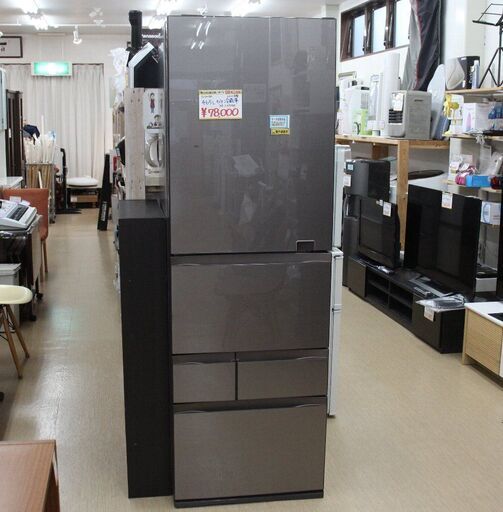 東芝☆大型冷蔵庫☆5ドア冷蔵庫☆GR-S470GZ (ZH)☆465L☆2020年製☆動作確認済み☆洗浄・除菌済み☆中古品☆TOSHIBA☆G1098【こちらは店舗です。浜村鹿野温泉ICから3分 買取本舗 宮本リサイクル 営業時間9～19時 定休日水曜のみ←連絡できませんm(_ _)m】