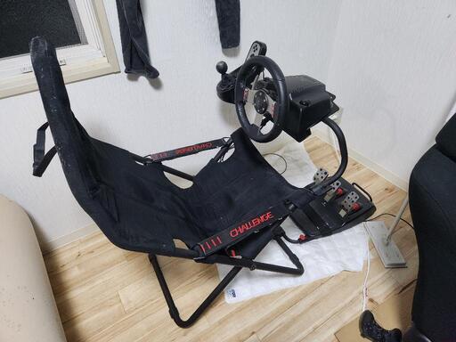 logicool g27 ハンドルコントローラー + playseat challenge