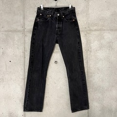 【Levi's】501 ブラックデニム リーバイス デニムパンツ...