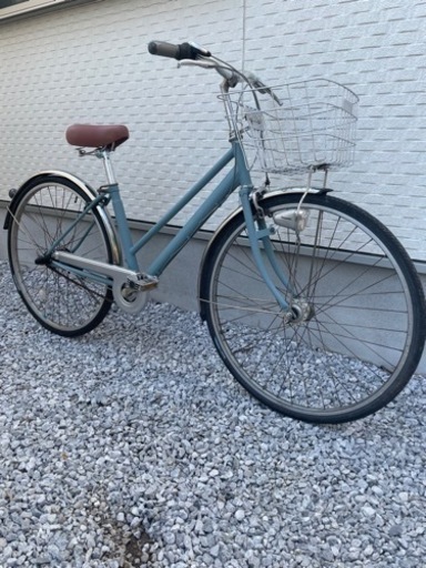 27インチシティサイクル　DIY自転車パナソニック製