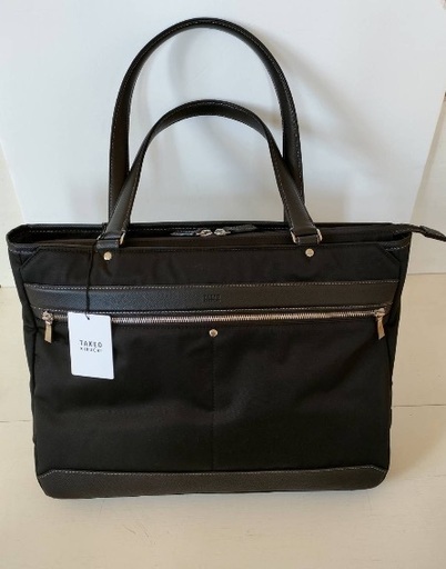 【新品】タケオキクチ　ビジネスバッグ　クロ