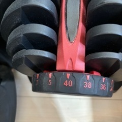 可変式ダンベル40kg×2・トレーニングベンチ