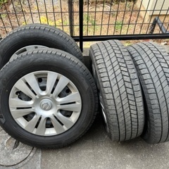 【取引中】ブリヂストン　スタッドレスタイヤ4本　195/65R15 