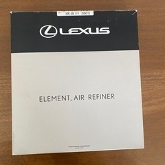 ★レクサスIS 3代目　純正部品エアコンフィルター・ワイパー替えゴム