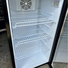 札幌市内配送可 21年製 SC&R 家庭用冷蔵ディスプレイクーラー 100L 店舗