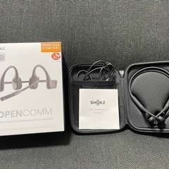 【shokz】open comm 骨伝導イヤホン　1度試着のみ