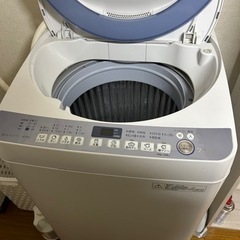 縦型シャープ洗濯機