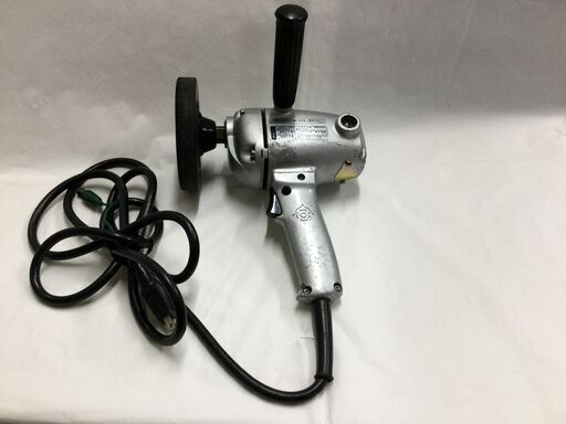 【北見市発】ヒタチ HITACHI 日立 ELECTRIC POLISHER 125mm P-125 1978年製 (D5414wY)