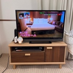 【〜32V】幅88cmテレビ台売ります