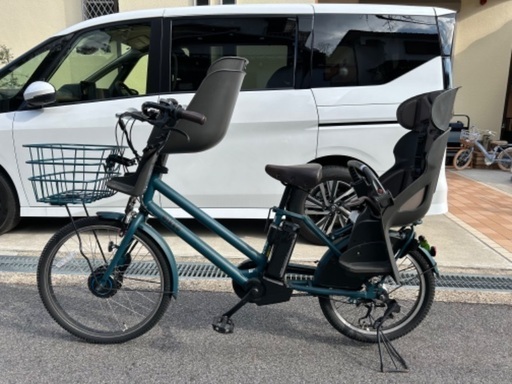 お嫁に行きました❤️人気安心のブリヂストン子供乗せ電動自転車