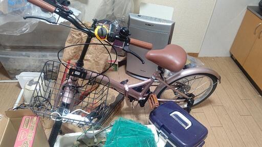 折りたたみ自転車新品(￣▽￣;)