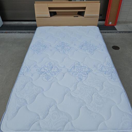 美品 セミダブルマットレス フランスベッド 引き出し付き