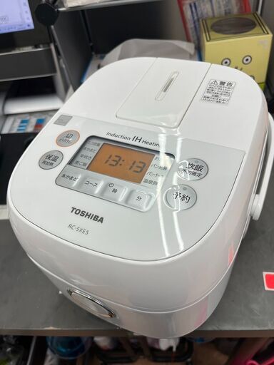 1人暮らしさんにも3合IH炊飯器 TOSHIBA 東芝RC-5XE5 2018年式1273