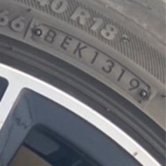 18インチ　PCD100  5穴　(プリウスなど)