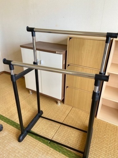 ハンガーラック　二段式
