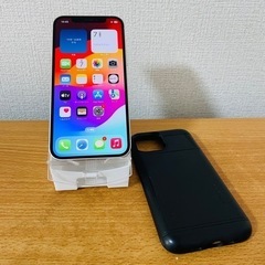 iPhone12　64GB　ホワイト　SIMフリー　バッテリー8...