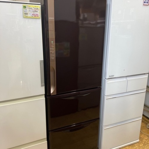 1/16値下げ致しました！⭐️人気⭐️ 2018年製 HITACHI 日立 ヒタチ 375L冷蔵庫 R-K38JV No.1179