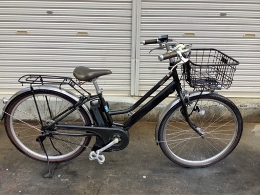 275 ヤマハ最新機種電動アシスト自転車pas mina26インチマッドブラックアルミ