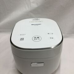 【北見市発】シャープ SHARP ジャー炊飯器 KS-CF05B...