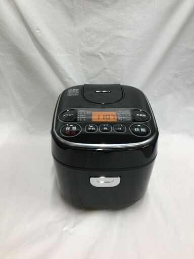 【北見市発】アイリスオーヤマ IRIS OHYAMA ジャー炊飯器 RC-MA30AZ-B 2023年製 黒 (E2327axwY)