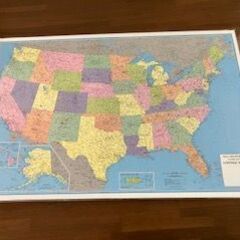 米国製USAマップ
