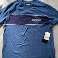 【新品未着用】ハーレーダビッドソン Tシャツ 2L 青 ブルー
