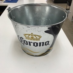N2401-117 Coronaビール ブリキバケツ ノベルティ...