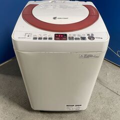 【無料】SHARP 7.0kg洗濯機 ES-KS70N-P 20...
