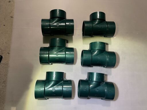 積水化学工業　新品　90度Ｙ　呼び径75（税抜）定価　1個　2,270円×6個＝13620円