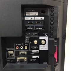 (3/11受渡済)YJT8065【SHARP/シャープ 40インチ液晶テレビ】美品 2017年製 AQUOS LC-40H40 家電 映像機器