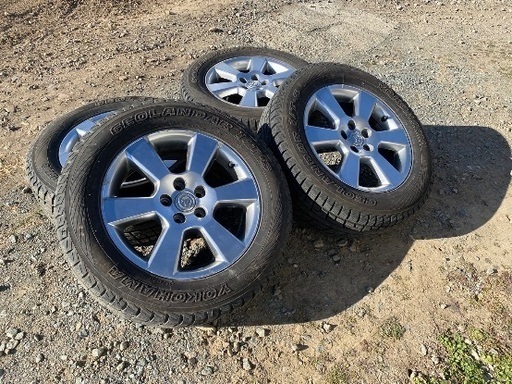 ヨコハマ ジオランダー スタッドレスタイヤ 17インチ ホイール付き 4本  