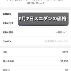 NIKE SB DANK LOW Pro グレーガム 27.0cm 新品　大阪市内受け渡し