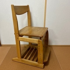子供椅子　木製　ハイチェア　キッズチェア