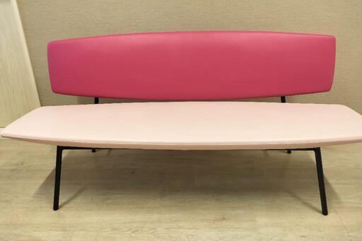 SOGOKAGU ベンチソファー ピンク graf×SOGOKAGU(グラフ×ソウゴウカグ