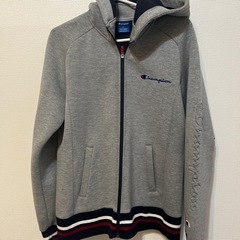 Champion ジップパーカー C3-JS112 Lサイズ グレー