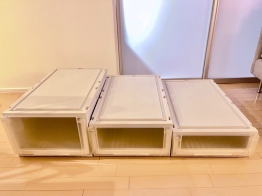 フィッツ（Fits）　衣装ケース　収納ケース　3個セット