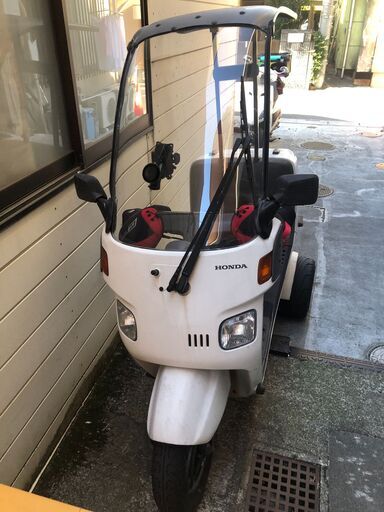 ホンダ　ジャイロキャノピー　USBジャック付　スマホホルダー付き