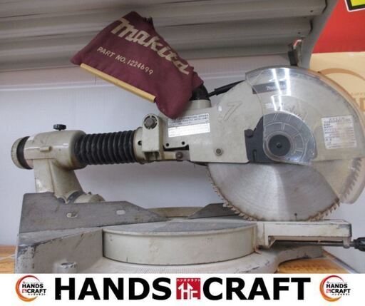 マキタ　makita　LS1211　スライドマルノコ　中古品　305mm　※集じん袋破け有り※　【ハンズクラフト宜野湾店】