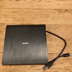 外付けDVDドライブ　USB. タイプC