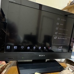 SONY BS.CS内蔵22インチ液晶テレビ