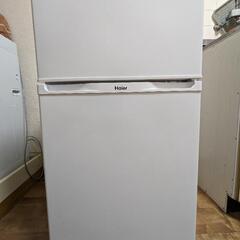 2ドア冷蔵庫 2015年製　ハイアール　JR-N91K　無料