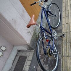 WEEKEND BIKES[ウィークエンドバイクス]26吋 シティークロスバイク アルミ/7speed/ネイビー