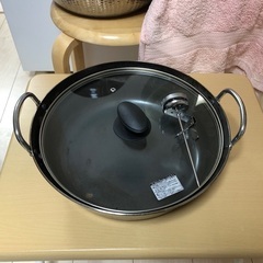 天ぷら鍋（温度計付）