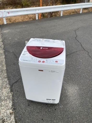 世界有名な ‍♀️☘️大阪市から阪南市まで配達設置無料‍♀️シャープ洗濯機5.5KG保証有り その他