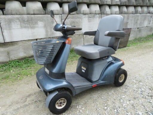 レストアベース/不動車/通電のみ確認　スズキ　セニアカー/シニアカー　ET4A　バッテリー要交換　キー新品