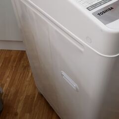 TOSHIBA　2021年製　5.0kg全自動洗濯機　AW-5G9(W)