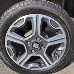 スズキハスラー　タイヤホイールセット　ダンロップ　ラジアル　165/60/15 4本セット