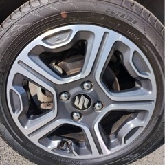 スズキハスラー　タイヤホイールセット　ダンロップ　ラジアル　165/60/15 4本セット