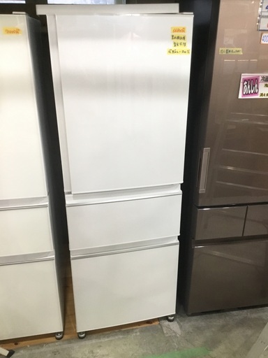 配達可　訳あり品【冷蔵庫】【三菱】製氷機故障　クリーニング済　管理番号10701