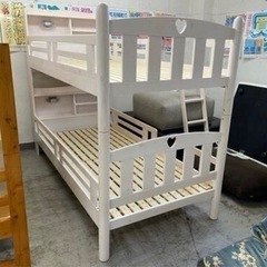 【愛品館 江戸川店 2段ベッド】Sweet Decoration（スウィートデコレーション）2段ベッド ID:153-018889-007